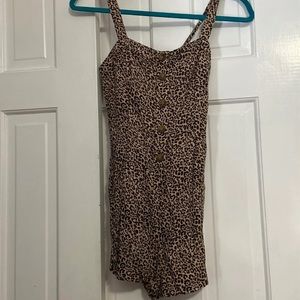 Cheetah Romper